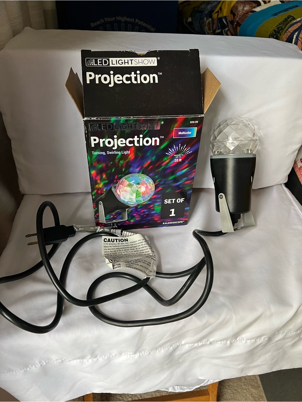 LED Projection Light - Multicolor Holiday Display - Picture 5 of 6